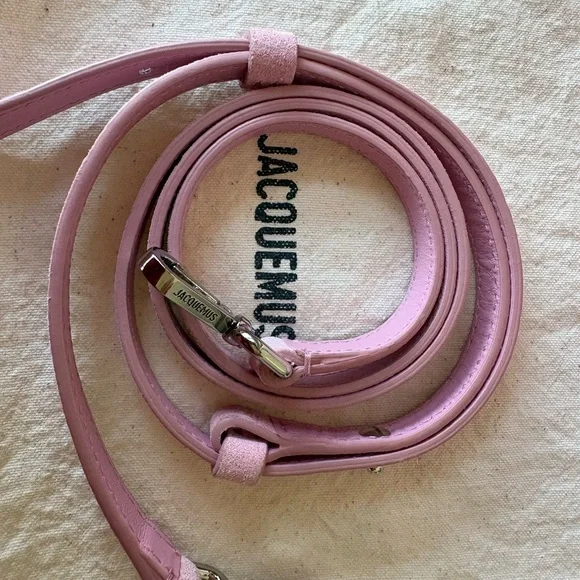 Jacquemus Turismo Small - Pink Suede - Picture 7 of 14